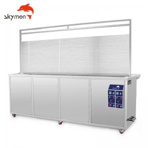 Cheap Double Tanks 330L Vertical Ultrasonic Blind Cleaning Machines 40KHz wholesale