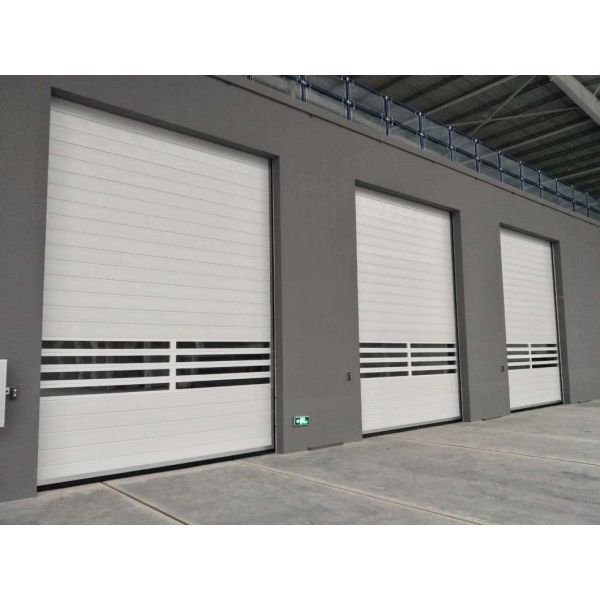 High Speed Performance Rolling Rapid Roll up Shutter Spiral Security Automatic Door