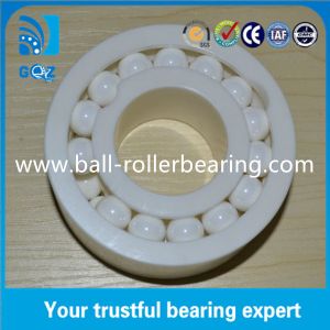 6016 Insulation Ceramic Ball Bearings , Ceramic Hybrid Bearings Abrasion