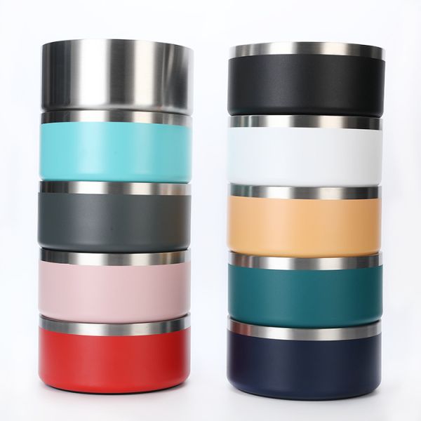 Pet Feeding Vacuum Insulated Stainless Steel Dog Bowl Durable Power Source Not Applicable