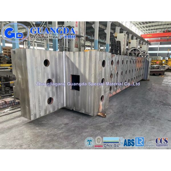 QT350-22AL Heavy Or Large Iron Castings Machine Center Beam Castings