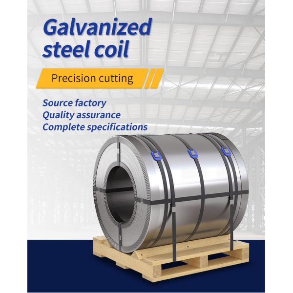 Structural Steel S220GD+Z Galvanized Steel Strip Coil HDGI 0.80 X 1250mm