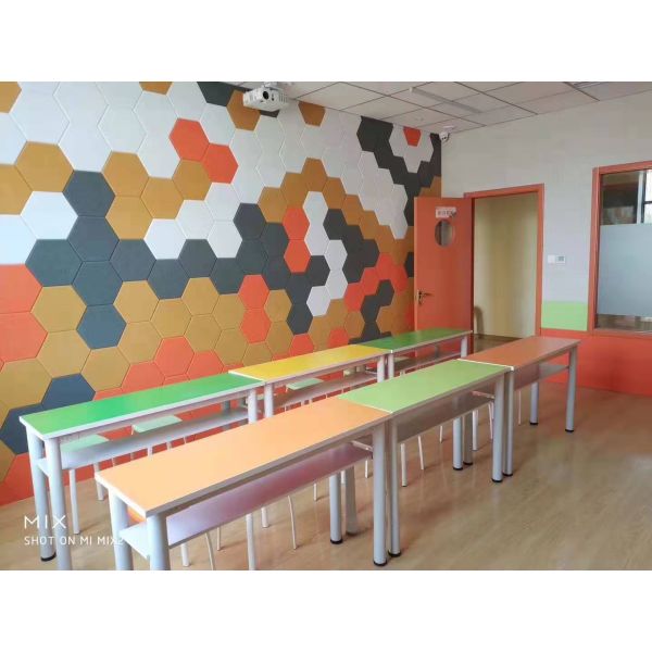 Hotel Noise Reduction Acoustic Panels 9mm Sound Absorbing