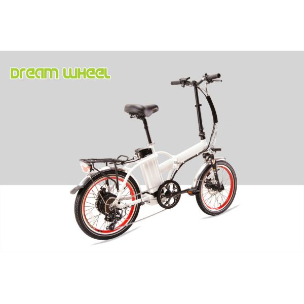Adult Electric Folding Bike 250W 36V , 20 Inch Collapsible Electric Bike