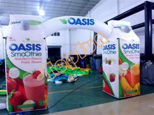 China 210D PVC Coated Oxford Fabric Inflatable Arches For Commercial Promotion / Advertisement on sale