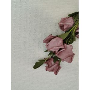 Bubble Lace Knitted Ivory Crinkle Stretch Fabric