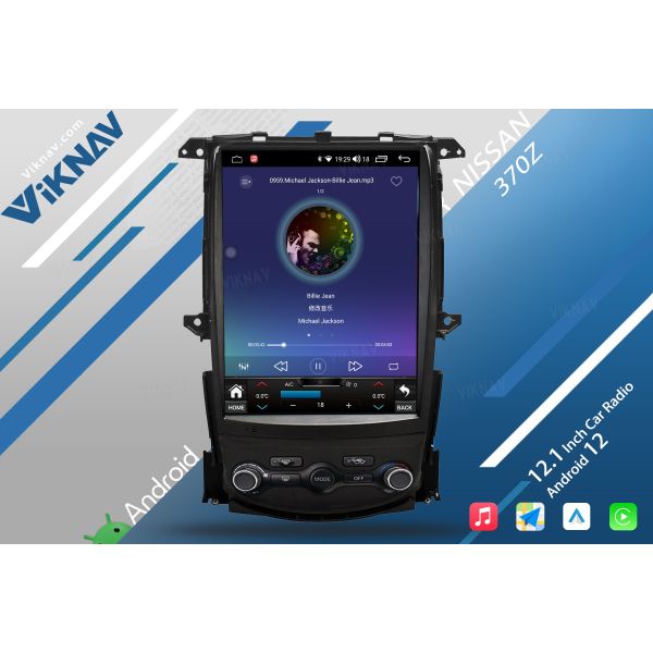 128GB 2008-2018 Nissan 370Z Head Unit Stereo Car Radio Replacemet 4G