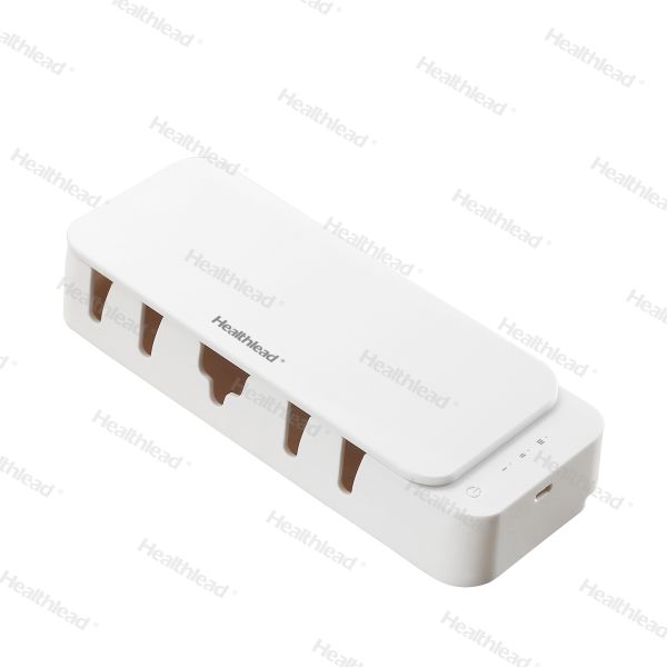 Sustainable PP Uv Light Toothbrush Holder Sterilizer 5W