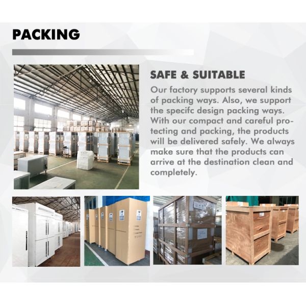 Commercial Kitchen Pizza Salad Prep 201/304 Table Large Capacity Stainless Steel Refrigerator Marble Surface Workbench