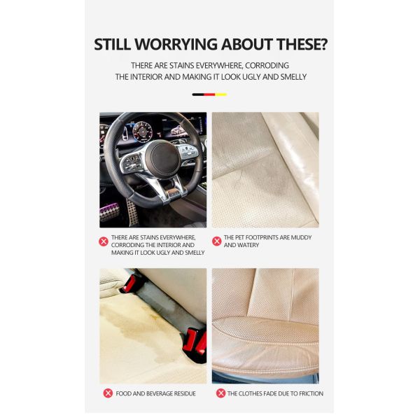 GETSUN Heavy Duty Multi-Surface Cleaner Safe for Car Interiors Kitchens Upholstery