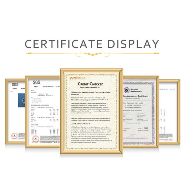 Customized Size Anti-oxidation Ornaments Display Box PE Transparent Film Jewelry Display Box