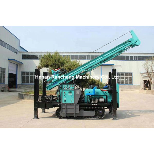 RCF280C Crawler Water Well Drilling Rig Equipped With 70kw Yuchai Diesel Generator