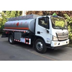Cheap 4x2 Automatic Gasoline Diesel Oil Tanker 8.88m³ Fuel Truck wholesale