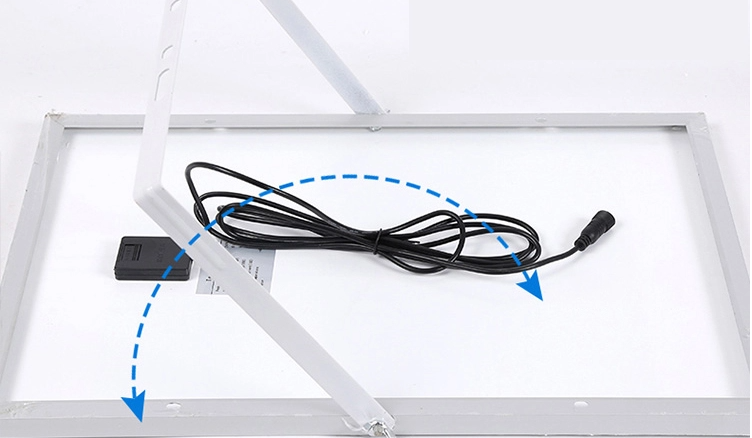 Die Cast Aluminium 40W 6h Solar Outdoor Flood Lights