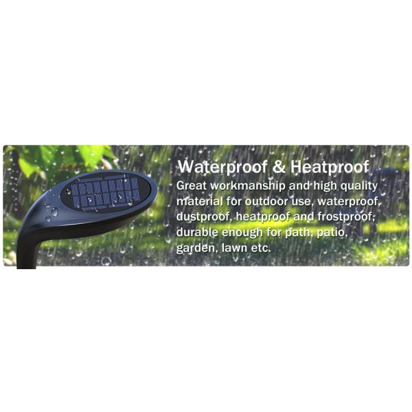 High End DC6V Solar Powered Outdoor Landscape Lights / 50 Lumen Solar Spotlight