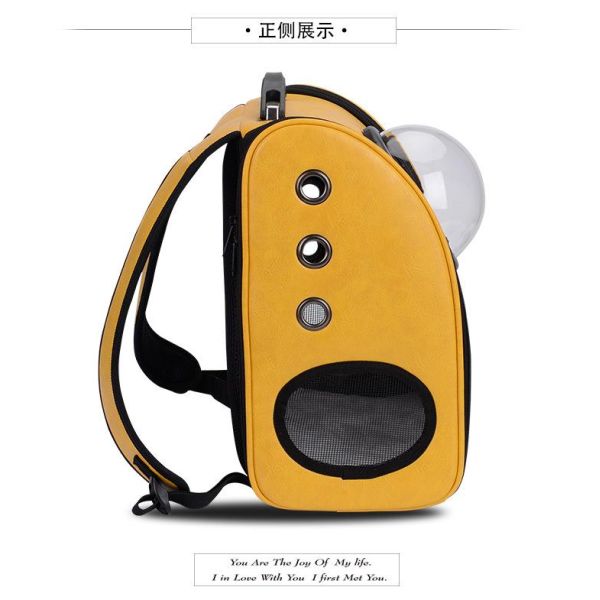 Polyester Fibre 3 In 1 32cm Dog Cat Carriers Backpack