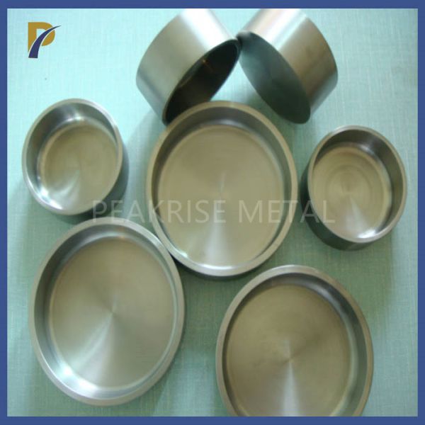 Custom High Density Forged Tungsten Crucible 99.95% Purity High Purity Tungsten Crucibles Sintered Tungsten Crucible