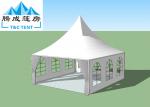 High Capacity Light Weight Aluminum Frame Waterproof Canopy Tent For Party With