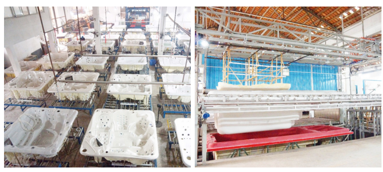 6 Foot 1900mm Whirlpool SPA Bathtub Jacuzzi 2 Person Philippines Waterfall