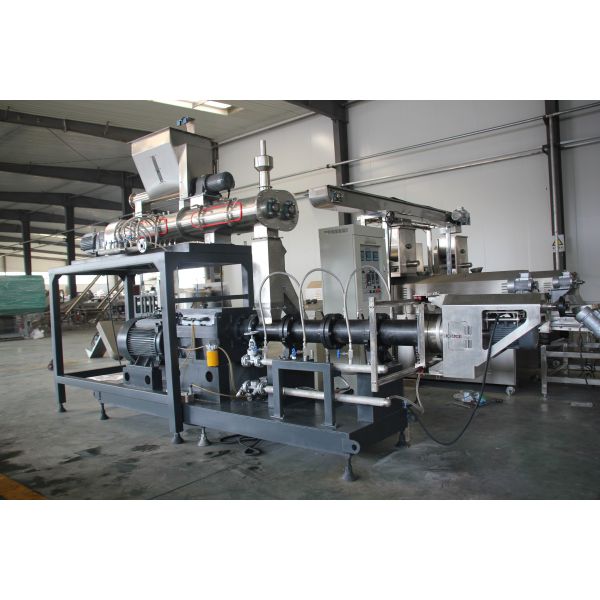 2Ton/H Twin Screw Extruder For Pet Food Snacks