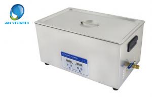 China Industrial Sterilization Digital Ultrasonic Cleaner 22 Liter With Digital Timer on sale