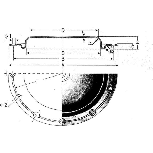 Diaphragm for QBY Pneumatic Diaphragm Pump Conveying Machinery