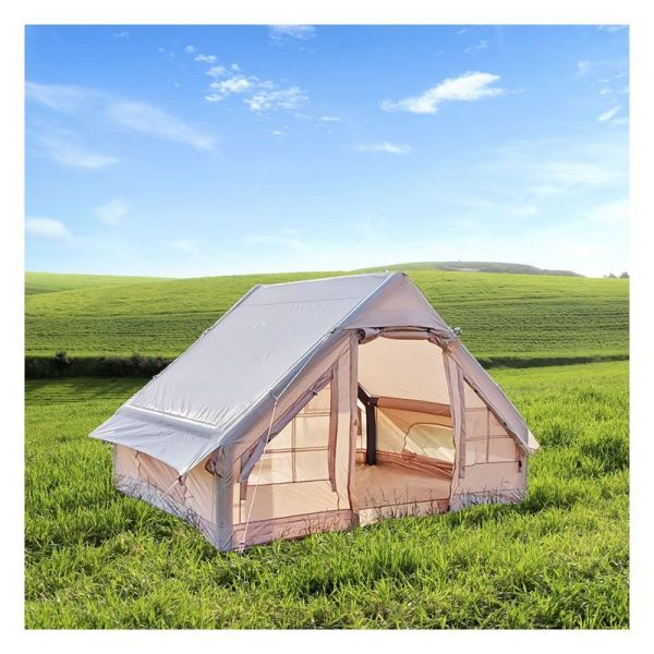 Outdoor Inflatable Camping Tent Waterproof Oxford Cloth Blow Up Tent