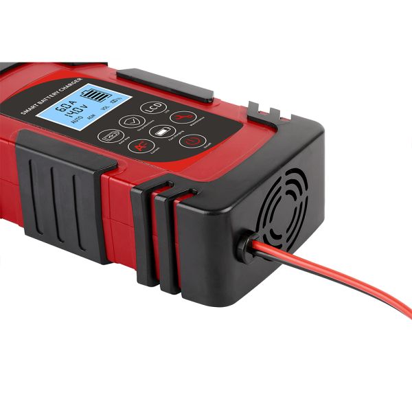 12V 24V Automatic Universal Lead Acid Car Battery Charger ABS Material