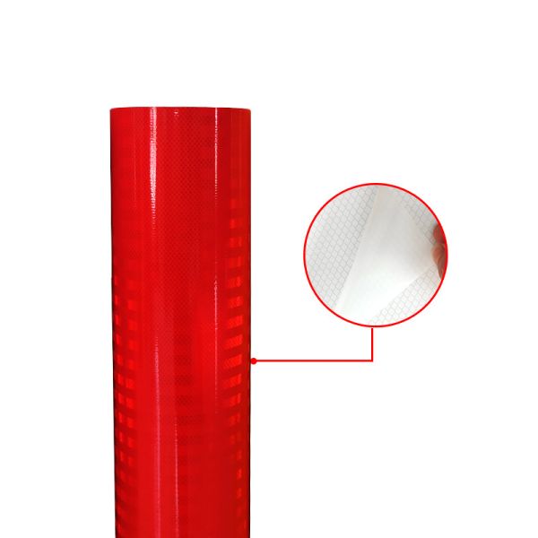 White Yellow Red Green Blue Orange Colorful Prismatic Reflective Sheeting Film For Road Traffic Signs