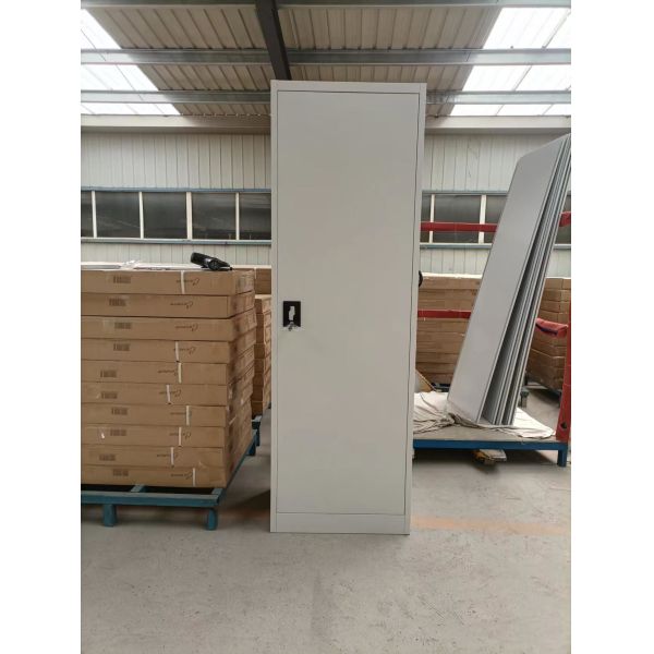Two Doors Metal Wardrobe Locker Steel Storage Cabinet