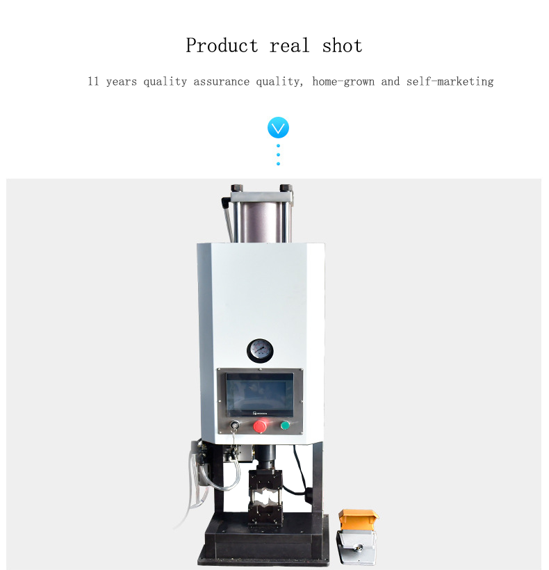 10T Hydraulic Press Machine 600 - 1200PCS/H For Wire Processing Industry