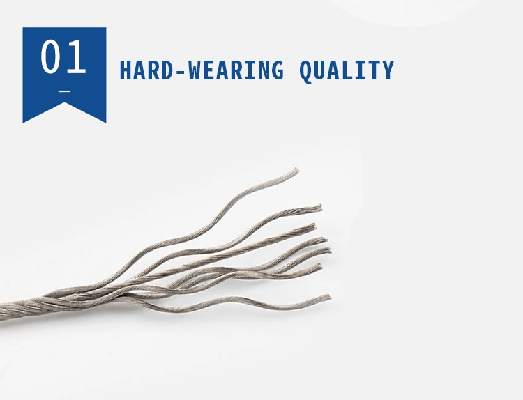 1*7 EHS 5/16'' Galvanized Steel Cable 7/2.64 mm Messenger Wire Guy Wire MANUFACTURING with Carbon Steel