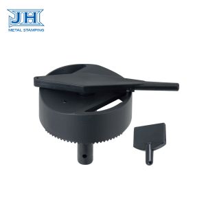 Cheap Plastic Mold Components , Black Air Ventilation Components Powder Coating wholesale