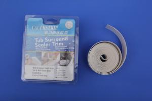 Cheap PVC Caulk Strip Seam Joint Caulkstrip Tub Surround Sealer Trim 22mm X 2.8m / 3.2m White Gray . wholesale