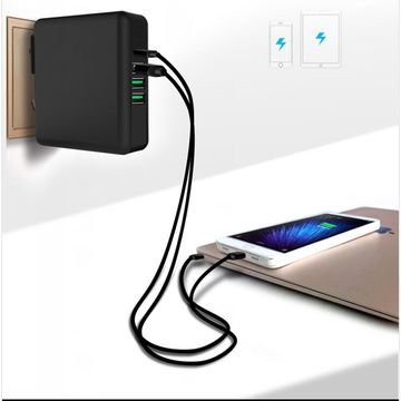 4 In 1 AC Adapter Wall Cellphone IPad Multi Port USB Chargers