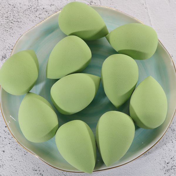 New Green Girl Makeup Sponge Puff Egg Face Concealer Cosmetic Powder Make Up Blender Sponge Tools DX75