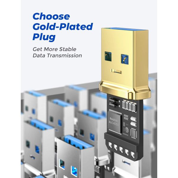 Durable Braided USB 3 Extension Cable , USB 3.0 Male To Female Cable ODM