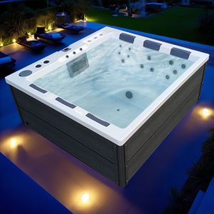 China Customized Acrylic Massage Bathtub Family SPA Pool  Energy-saving and Anti-Freeze Hot Tub on sale