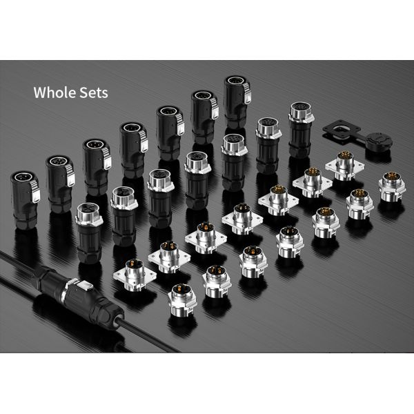 CNLINKO LP16 Power Function signal Generator Male Female Series Waterproof 3 Pin Aviation Industrial Power Connector 10A 400V