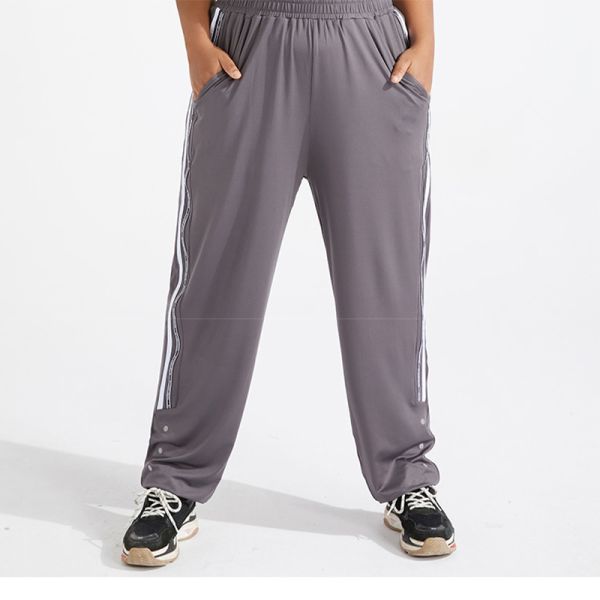 Women Plus Size Yoga Pants Loose Casual Bind Feet Athletic Workout Leggings