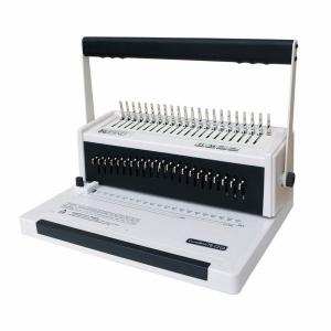 Cheap Spiral Binding Machine For Home Office Max Binding Thickness 450 Sheets 51mm Rings wholesale