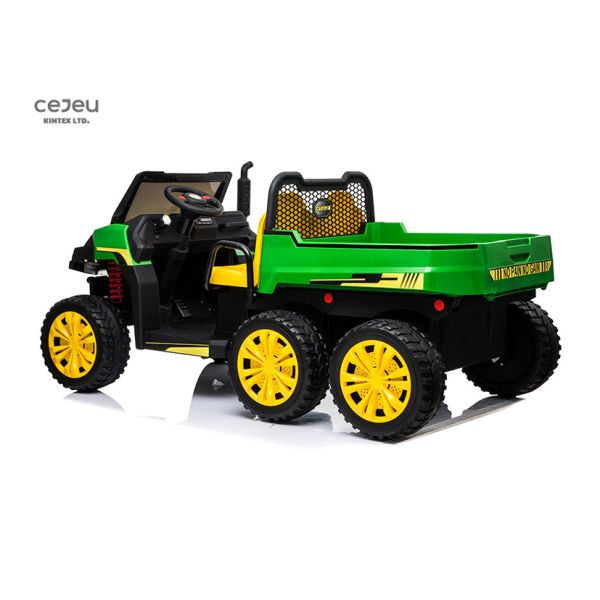 Electric 6 Wheels 12 Volt Ride On Tractor 150*78*71CM ASTM F963