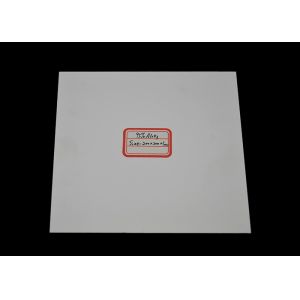 Cheap Industrial Heat Resistant 96% Aluminum Oxide Ceramic , Alumina Ceramic Plate wholesale