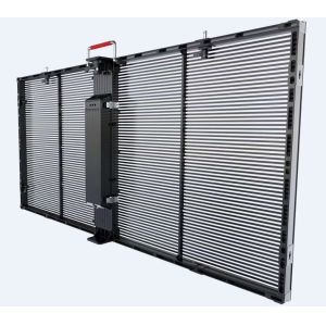 Cheap Die Cast Aluminum Cabinet SMD2121 Outdoor Transparent LED Screen wholesale