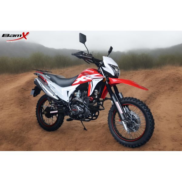 250cc engine sportbike for Adult Dual Front disc brake Enduro Gasoline Black Color Air Cooling off-road motorcycles