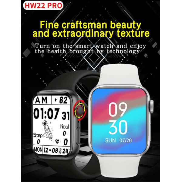 1.75 Inch Ble 3.0 Full Touch Fitness Tracker GTS Blood Pressure Smartwatch