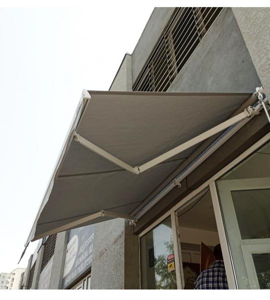 Powder Coated Metal Adjustable Awning Brackets Retractable Awning Wall Brackets