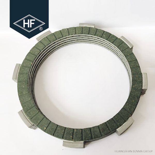 Cork Motorcycle Clutch Plate Fiber Friction 50Nm Torque 5 Pcs OEM Service