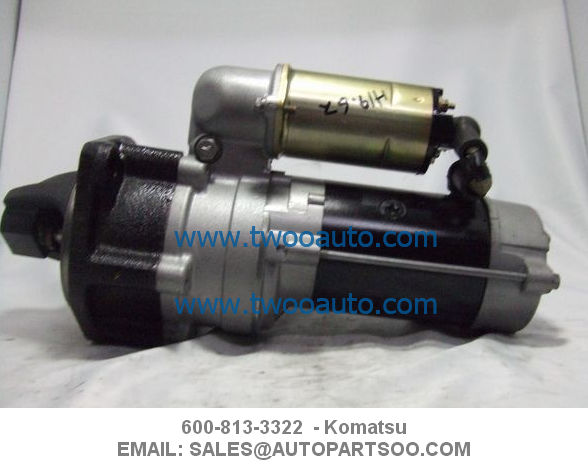 6V-5537 4N3182 10461025 - EXCAVATOR Starter Motor 42MT 24V 7.5KW 11T