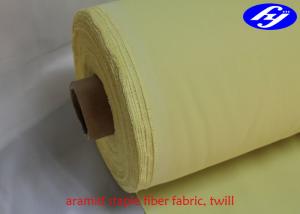 Cheap 210gsm Aramid Fiber Fabric Spun Staple Fiber Twill Woven Fabric wholesale